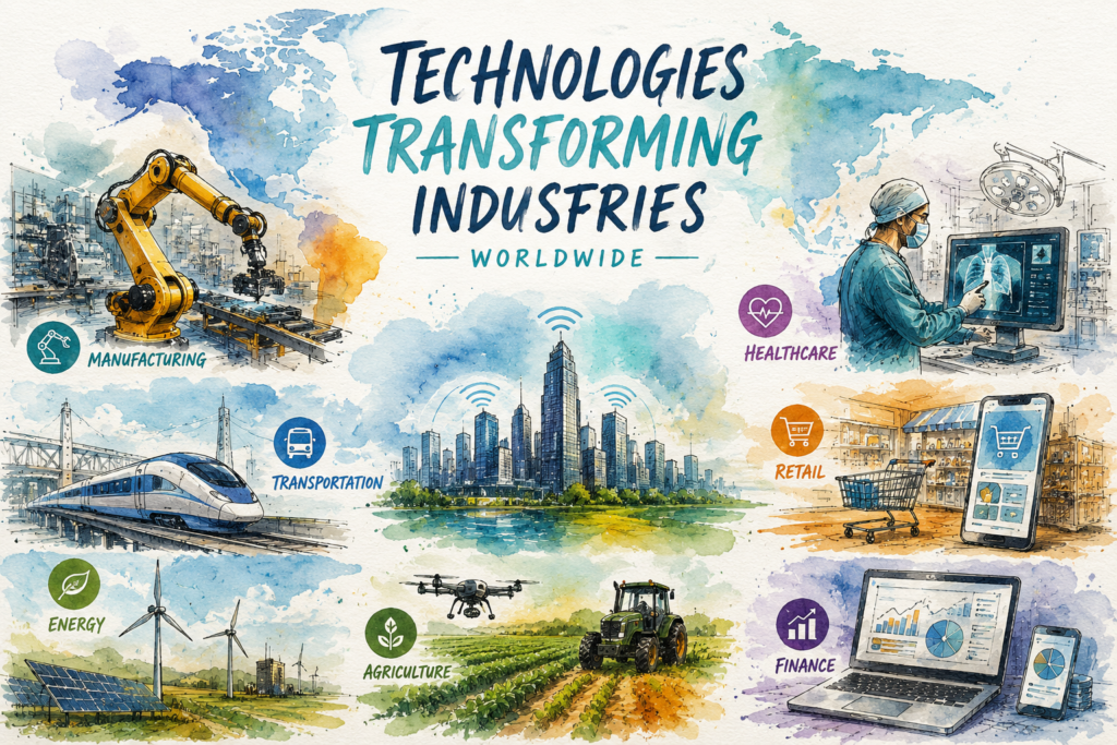 Technologies Transforming Industries Worldwide