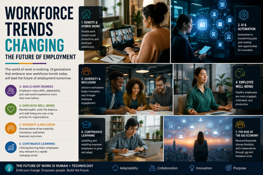 Workforce Trends Changing the Future of Employment Workforce Trends Changing the Future of Employment